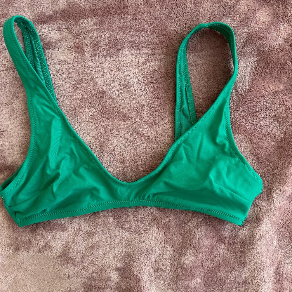 GREEN AERIE SWIM TOP